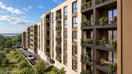 Tek Family Residence Ne Paskuqan, Shitet Apartament 1+1, Ideal Per Investim !