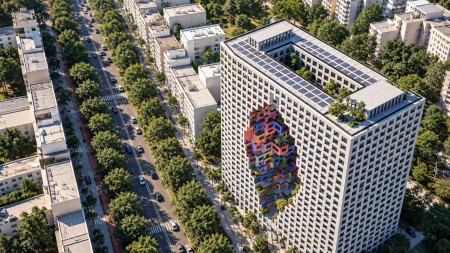 Tek "Tirana Boulevard", Shitet Apartament 3+1+2 Me Pamje Nga Bulevardi i Ri !!!