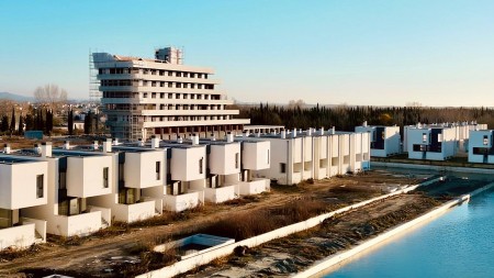 Tek Turquoise Marina, Shitet Apartament 1+1 Me Oborr!!!