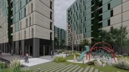 Tek Riverside Residence, Shitet Apartament 2+1+2, Me Hapesira Te Bollshme!!!