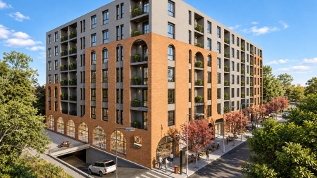 Ne Paskuqan, Tek Monark Residence, Shitet Apartament 1+1 Me planimetri Perfekte !