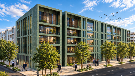 Okazion Kleringu!! Tek "Grow Green" Residence, Shitet Apartament 2+1, Me Planimetri Dhe Orientim Perfekt !!