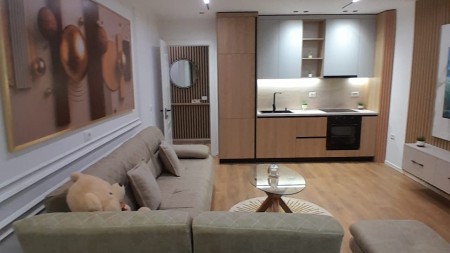 Prane Sheshit Te 21 Dhjetorit, Jepet Me Qira, Apartament 1+1 Totalisht I Mobiluar Me Stil Bashkekohor!!