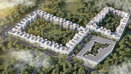 Mundesi Pagese Me Keste !! Tek By Long Hill Residence, Shitet Apartament 2+1+2 Me Orientim Perfekt !!!
