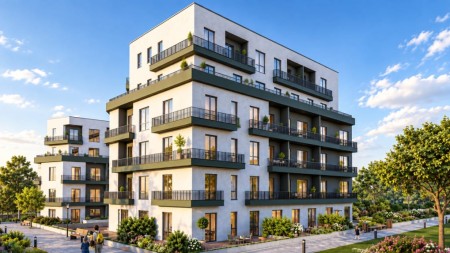 Tek Kompleksi Aluna 4 Paskuqan, Shitet Apartament 2+1+2, Me Planimetri Perfekte !!!