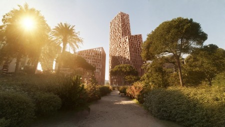 Tek Tirana New Boulevard Tower, Shitet Apartament I Rralle 1+1, Me Planimetri Te Rregullt !