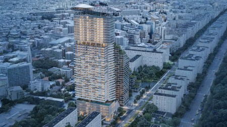 Super Okazion! Tek "The Forty Four Tower", Shitet Apartament 1+1, Me Planimetri Te Rregullt !!