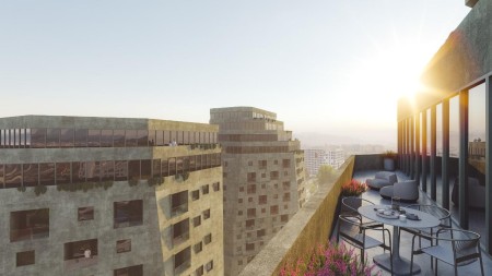 Okazion Kleringu !! Tek Shqiponja Square Building, Shitet Apartament 2+1+2, Me Orientim Perfekt !!
