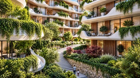 Tek Centaurea Residence, Liqeni I Thate, Shitet Super Apartament 2+1+2 Me Planimetri Te Rregullt !!!