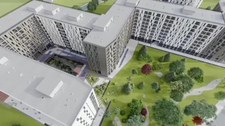 Tek Riverside Residence, Shitet Apartament 2+1+2, Me Hapesira Te Bollshme!!!