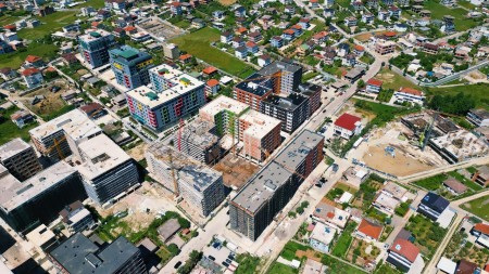 Tek "Ringside Residences", Shitet Apartament 1+1 Me Planimetri Perfekte !!