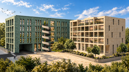 Okazion Kleringu!! Tek "Grow Green" Residence, Shitet Apartament 2+1, Me Planimetri Dhe Orientim Perfekt !!