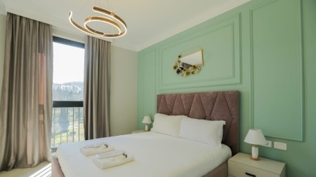 Tek Parku Olimpik, Jepet Me Qira Super Apartament 1+1, Totalisht I Investuar !!