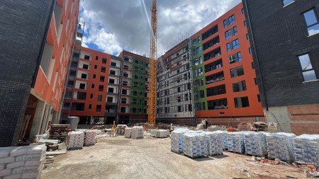 Okazion!!! Tek Ringside Residences, Shitet Apartament 2+1+2 Ne Faze Perfundimtare !!!